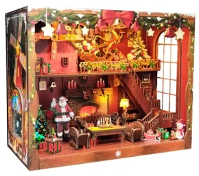 2Kids Toys Miniatúra domčeka Veselé Vianoce