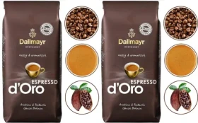 Dallmayr Espresso d' Oro 2 kg / Zrnková káva