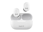 Havit TS925 biela / Bezdrôtové slúchadlá do uší / mikrofón / Bluetooth 5.0 / nabíjacie púzdro / až 3.5 h (TW925 white)