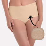 Vreckové nohavičky vyššie nohavičky clean cut 1457 deep sand - Anita Classix 722 deep sand 40