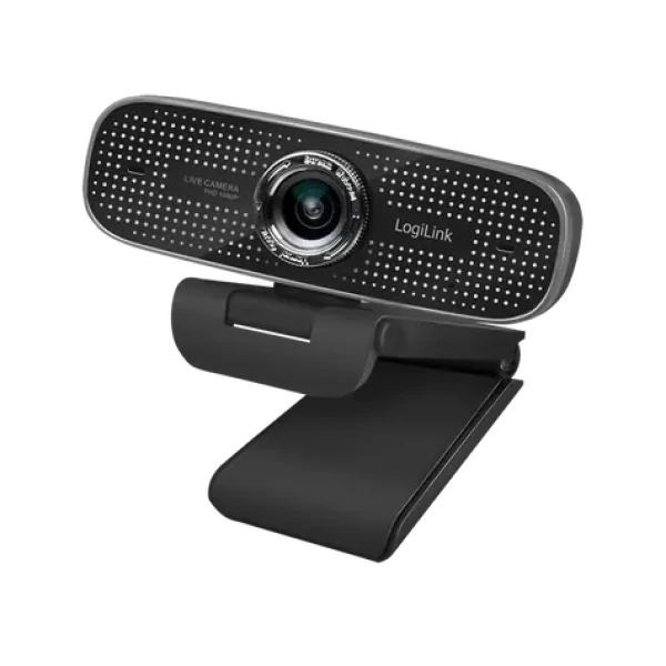 LogiLink UA0378 čierna / Webkamera / mikrofón / 1920x1080@30fps / USB-A (UA0378)