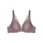 Dámska čipkovaná podprsenka Body Make-Up Illusion WP - Triumph coffee sugar (3091) 080D