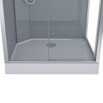 Sprchový box obdĺžnik 100x80 cm SAT Project SATPROBOX10080CRT SATPROBOX10080CRT