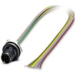 Flush-type connector SACC-E-M12MS-8CON-M16/0,5 P 1436424 Phoenix Contact; 1436424