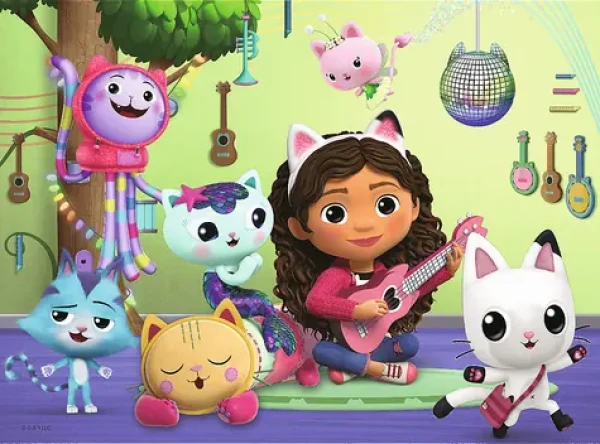 Trefl - Puzzle - Gábinini kúzelný domček