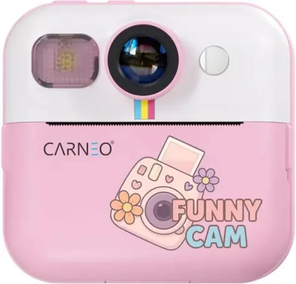 CARNEO Funny Cam Mini ružová / Detský fotoaparát (8588010359094)