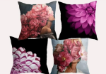 EMI Obliečky na vankúše Pyton set 4 ks 40x40 cm