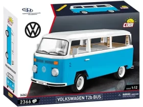 Cobi 24362 Volkswagen T2b Bus svetlo modrá/biela
