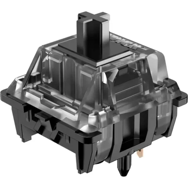 YENKEE YKA 01 40 Switches Ultimate Black / mechanické spínače / 40 ks (8590669366781)