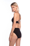 DÁMSKE MIDI NOHAVIČKY L-VIS1562MD BLACK-BEIGE XXXXL