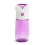 Munchkin Hrnček so slamkou Flip Go™ fialový (90328P)