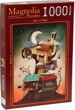 MAGNOLIA Puzzle Dom na strome