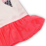 Dievčenská tunika s krátkym rukávom, Minoti, Hut 8, biela - 86/92 | 18-24m