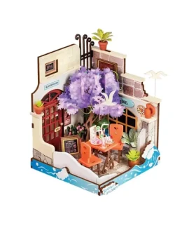 Robotime Miniatúra domčeka Reštaurácia Sea Holiday
