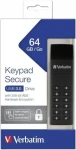Verbatim Keypad Secure Drive 64 GB / USB C 3.2 Gen 1 / R: 160 MBs / W: 140 MBs (49428)