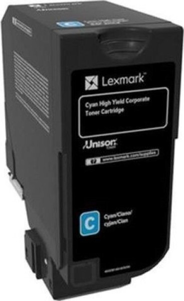 Lexmark LEXMARK Kaseta z tonerem LEXMARK CX725 Błękitny 84C2HCE