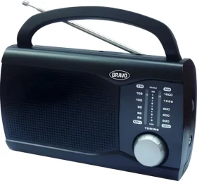 Bravo B-6009 čierna / Prenosné rádio (100001117929)