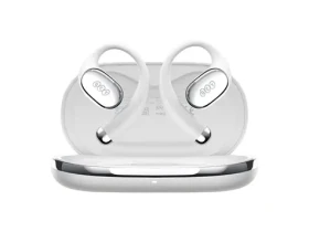 QCY Crossky R70 šedá / Bezdrôtové slúchadlá s mikrofónom / TWS / Bluetooth 6.0 / IPX5 / dobíjací box (CT02 grey)