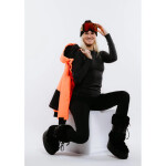 Dámske zateplené legíny čierne - MAR-IA L černá