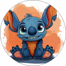 Jedložiteľný papier Stitch s bielym pozadím 19,5 cm - Pictu Hap - Pictu Hap