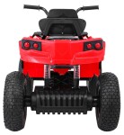 Mamido Elektrická štvorkolka ATV nafukovacie kolesá červená
