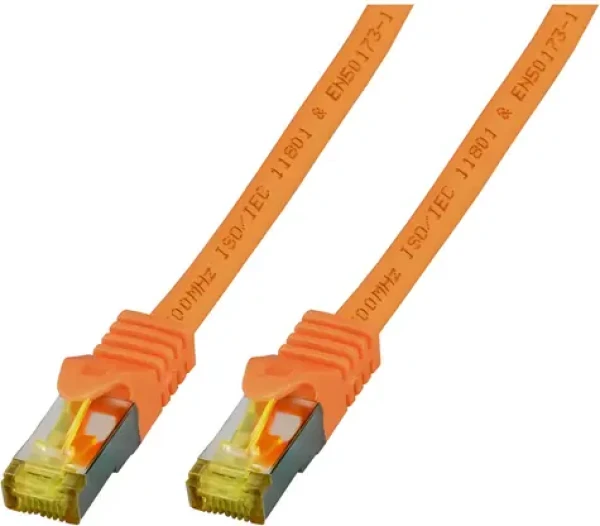 EFB S/FTP Cat6a 30 m oranžová / Patch kabel / RJ-45 / LSZH / 10GBase-T (MK7001.30O)