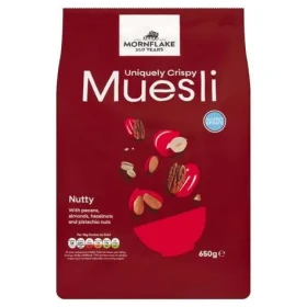 Křupavé Müsli Nutty 650 g - Mornflake (650 g) (36649-1-650 g)