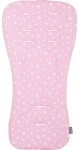 CHIPOLINO Mäkká podložka do kočíka Pink stars (VVPAD02402PINK)