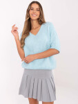 Jumper MI SW 2103.07 svetlo modrý jedna velikost