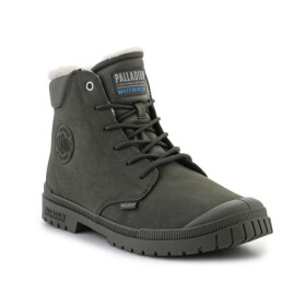 Palladium SP20 Cuff Leather Waterproof WL U 79067-325-M Olive Night topánky EU 44
