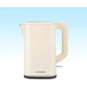 Orava VK-4412 C čierno-strieborná / Sklenená varná kanvica / 1.7L / 2200W / podsvietenie (VK-4412 C)