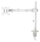 HAMA Stolný držiak pre 1 monitor 35" biela / Stolný držiak / 1 rameno / VESA 75x75-100x100 / nosnosť 12 kg (220902)
