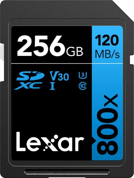 Lexar Professional 256 GB 800x SDXC UHS-I LSD0800256G-BNNNG