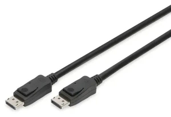 Digitus DisplayPort 3 m / Kábel / DP/M - DP/M / so zámkom / UHD 8K / verzia 1.3/1.4 (AK-340106-030-S)