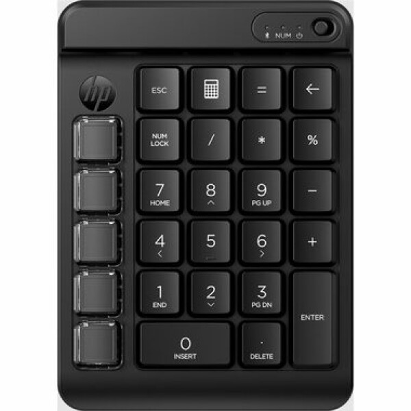 HP 435 Programmable WLBT Keypad čierna / Bezdrôtová numerická klávesnica / Bluetooth (7N7C3AA)