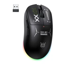 ONIKUMA DM03 čierna / Herná myš / RGB / bezdrôtová 2,4 GHz / 24 000 DPI / 1000 Hz (DM03 (2.4G + blietoo)