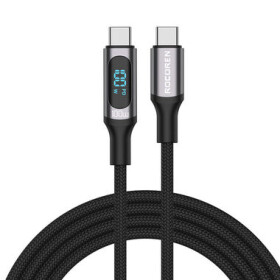 Rocoren Digital Rýchlonabíjací kábel USB-C (M) - USB-C (M) 1 m šedá (RCXCTT1-RJ0G)