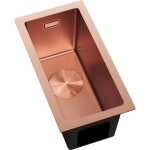 MEXEN - Trixo oceľový drez 1-bowl 230 x 440 mm, meď HC 6411221000-65HC