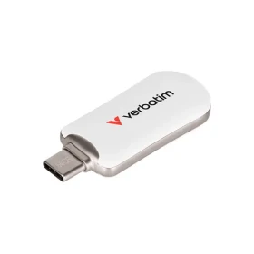Verbatim Plectra 64GB biela / Flash Disk / USB-C 3.0 / až 100 MBs (30228)