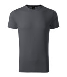 Exkluzívne pánske tričko light anthracite L