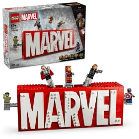 LEGO® MARVEL 76313 Logo MARVEL a minifigúrky