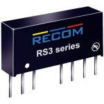 RECOM RS3-0512S DC / DC menič napätia 12 V 0.25 A 3 W Počet výstupov: 1 x; RS3-0512S