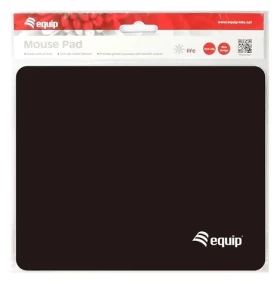 Equip podložka pod myš protišmyková čierna / Podložka pod myš / Nylon, guma / 220 x 180 x 3 mm (245011)