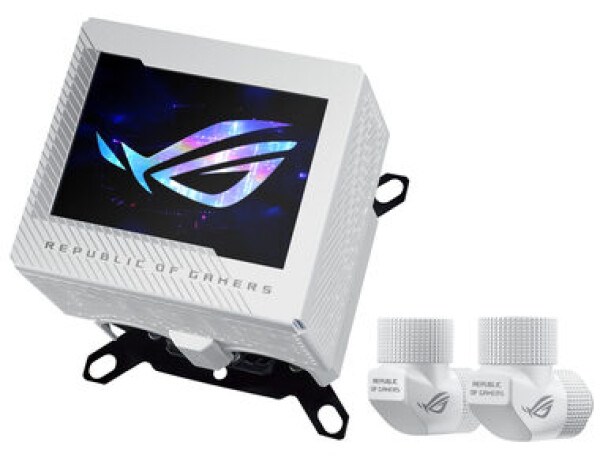 Asus ROG RYUJIN III WB biela / vodný blok CPU / 3.5" LCD displej (90RC00V2-M0UAY0)