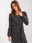 Šaty LK SK 509474 1.52P sivá čierna L/XL