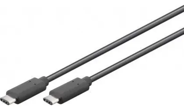 Goobay 66509 USB-C čierna / Kábel / USB-C - USB-C / 3 m / Gen 1 (66509)