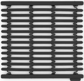 Brabantia Podložka do drezu tmavo šedá / silikón / 30 x 30 x 1.5 cm (302589)