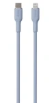 Puro Soft svetlo modrá / Dátový kábel / USB-C - Lightning MFi / 12 W / 1,5 m (PUCAPLTUSBCICONLBLUE)