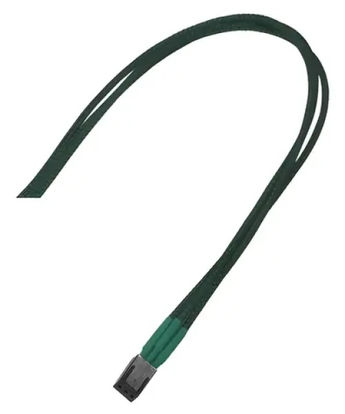 Nanoxia NX3PV3EG zelená / Predlžovací kábel / 3-pin Molex / 30 cm / samec-samica (NX3PV3EG)