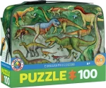 EUROGRAPHICS Puzzle Dinosaury vo desiatovom boxe